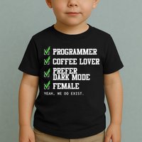 Funny Computer Programmer Software Developer For Women Toddler T-Shirt