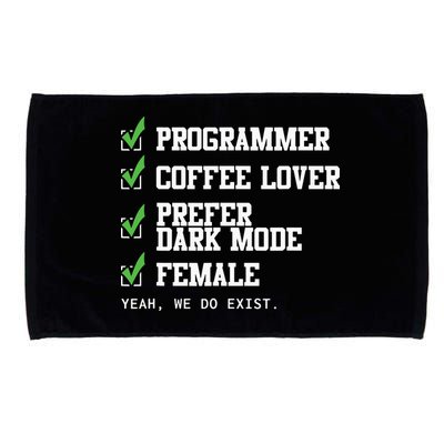 Funny Computer Programmer Software Developer For Women Microfiber Hand Towel