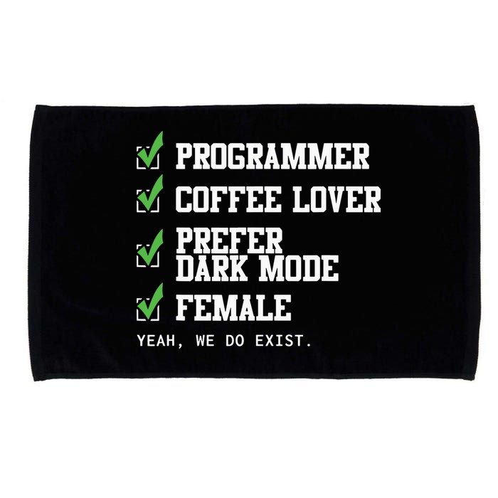 Funny Computer Programmer Software Developer For Women Microfiber Hand Towel