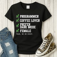 Funny Computer Programmer Software Developer For Women Womens T-Shirt