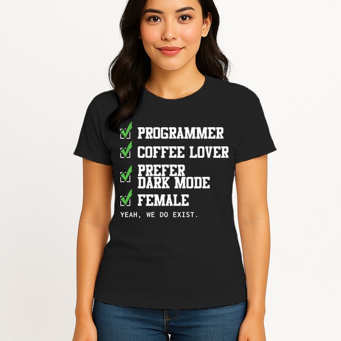 Funny Computer Programmer Software Developer For Women Womens T-Shirt
