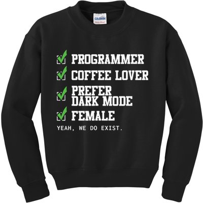 Funny Computer Programmer Software Developer For Women Kids Sweatshirt
