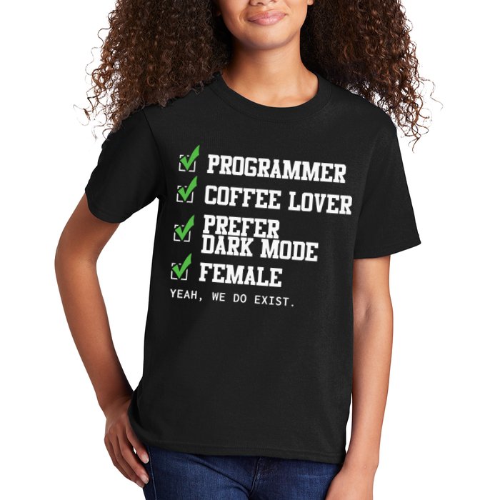 Funny Computer Programmer Software Developer For Women Kids T-Shirt