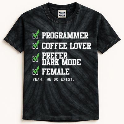 Funny Computer Programmer Software Developer For Women Kids Tie-Dye T-Shirt