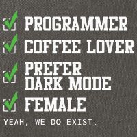 Funny Computer Programmer Software Developer For Women Cotton Canvas Backpack