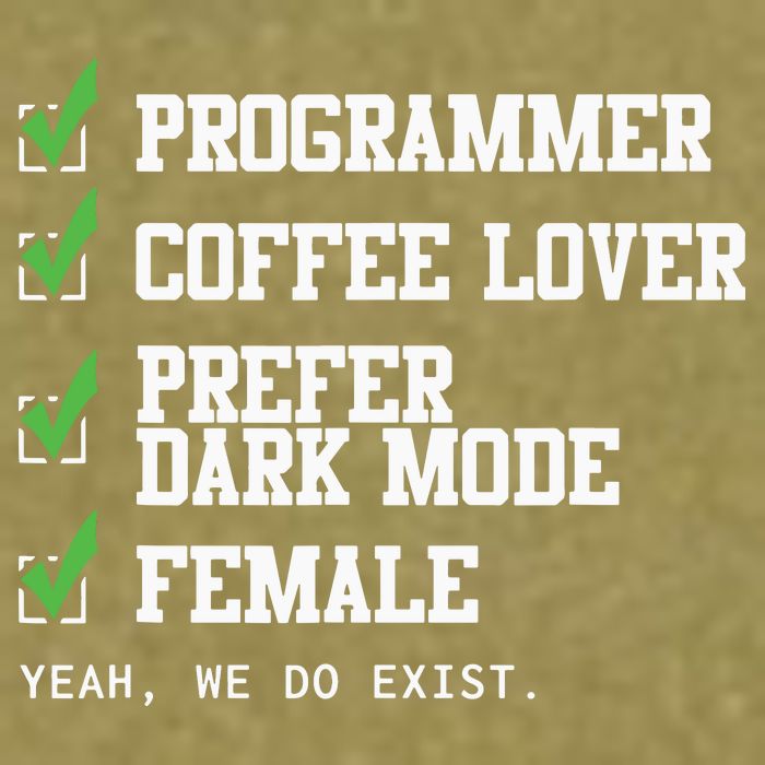 Funny Computer Programmer Software Developer For Women Garment-Dyed Women's Muscle Tee