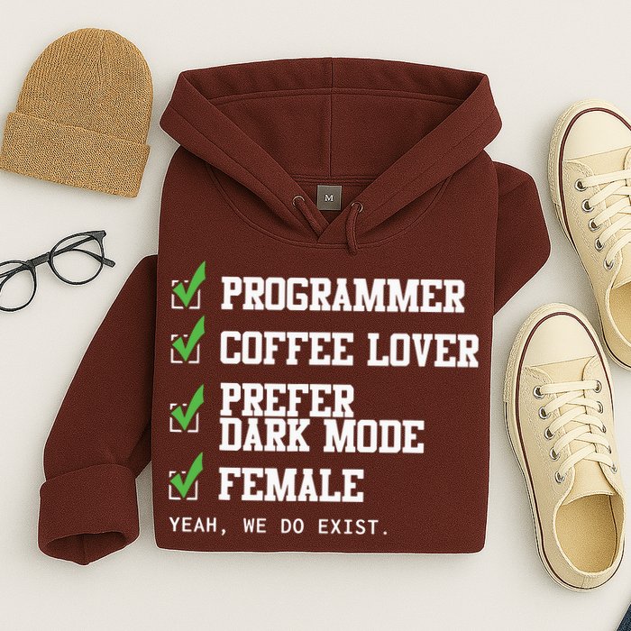 Funny Computer Programmer Software Developer For Women Hoodie