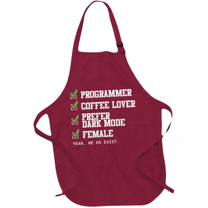 Funny Computer Programmer Software Developer For Women Apron