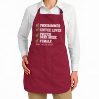 Funny Computer Programmer Software Developer For Women Apron
