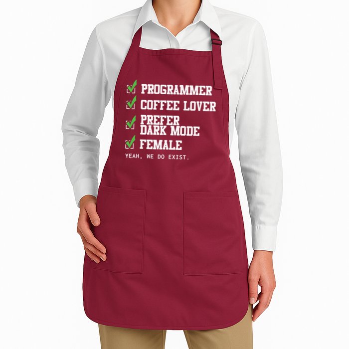 Funny Computer Programmer Software Developer For Women Apron