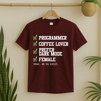 Funny Computer Programmer Software Developer For Women T-Shirt