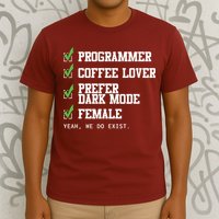 Funny Computer Programmer Software Developer For Women T-Shirt