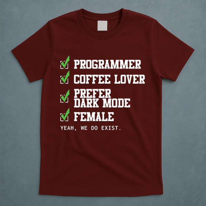 Funny Computer Programmer Software Developer For Women T-Shirt