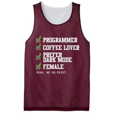 Funny Computer Programmer Software Developer For Women Mesh Reversible Basketball Jersey Tank