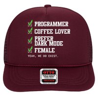 Funny Computer Programmer Software Developer For Women Trucker Hat