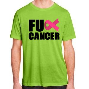 FU Cancer Pink Ribbon Breast Cancer Awareness Adult ChromaSoft Performance T-Shirt