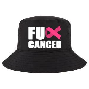 FU Cancer Pink Ribbon Breast Cancer Awareness Cool Comfort Performance Bucket Hat