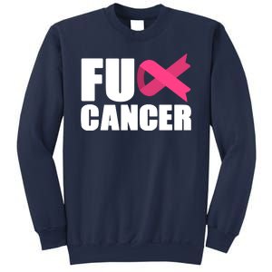 FU Cancer Pink Ribbon Breast Cancer Awareness Sweatshirt