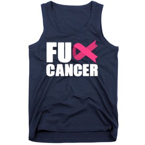 FU Cancer Pink Ribbon Breast Cancer Awareness Tank Top