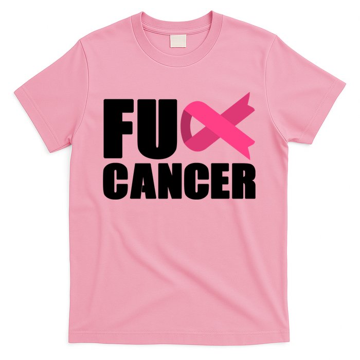 FU Cancer Pink Ribbon Breast Cancer Awareness T-Shirt