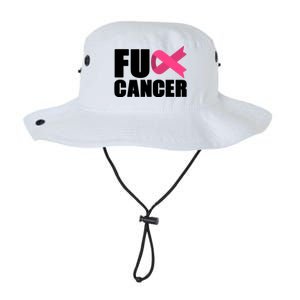 FU Cancer Pink Ribbon Breast Cancer Awareness Legacy Cool Fit Booney Bucket Hat