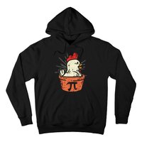 Funny Chicken Pot Pi Day Pie Math Lover Geek 3.14 Hoodie