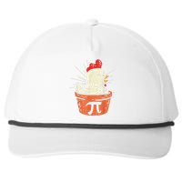 Funny Chicken Pot Pi Day Pie Math Lover Geek 3.14 Snapback Five-Panel Rope Hat