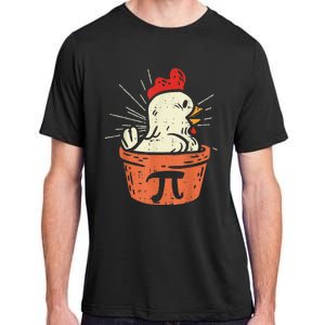 Funny Chicken Pot Pi Day Pie Math Lover Geek 3.14 Adult ChromaSoft Performance T-Shirt