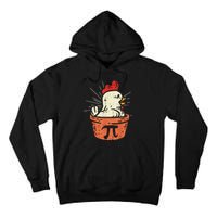 Funny Chicken Pot Pi Day Pie Math Lover Geek 3.14 Tall Hoodie