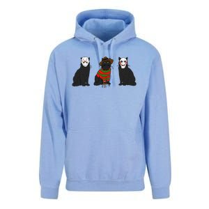 Funny Cat Parody Horror Movie Black Cat Gifts Unisex Surf Hoodie