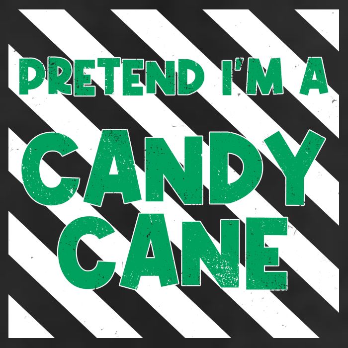 Funny Christmas Pretend Im A Candy Cane Adult Drive Performance Visor