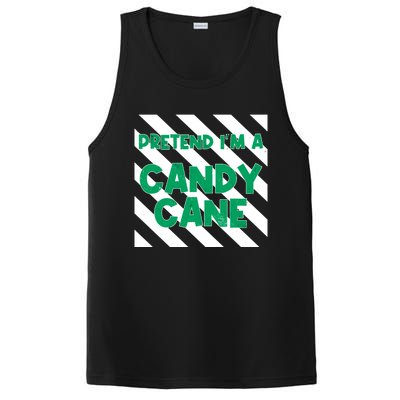 Funny Christmas Pretend Im A Candy Cane PosiCharge Competitor Tank