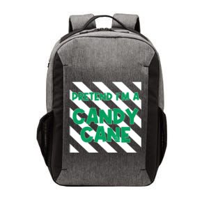 Funny Christmas Pretend Im A Candy Cane Vector Backpack