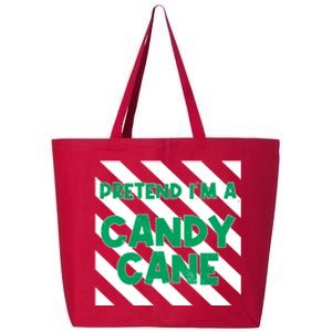 Funny Christmas Pretend Im A Candy Cane 25L Jumbo Tote