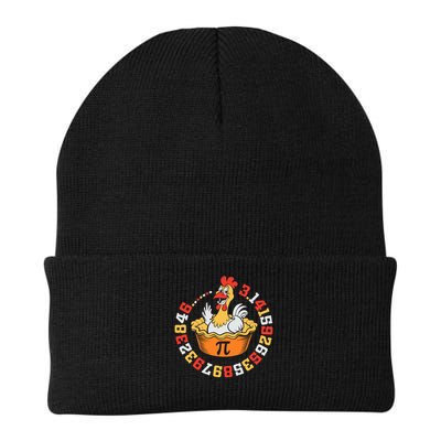 Funny Chicken Pot Pi Day Pie Math Lover Geek Gift 3.14  Knit Cap Winter Beanie
