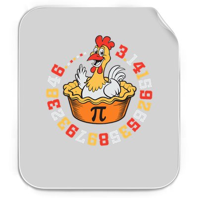 Funny Chicken Pot Pi Day Pie Math Lover Geek Gift 3.14  Permanent Decal Sticker