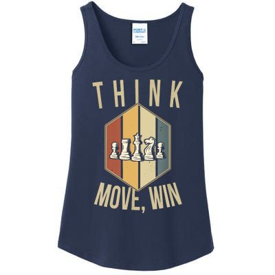 Funny Chess Player Board Game Chess Ladies Essential Tank