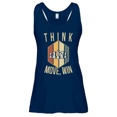 Funny Chess Player Board Game Chess Ladies Essential Flowy Tank