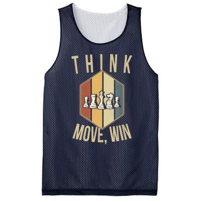 Funny Chess Player Board Game Chess Mesh Reversible Basketball Jersey Tank