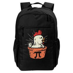 Funny Chicken Pot Pi Day Pie Math Lover Geek 3.14 Daily Commute Backpack