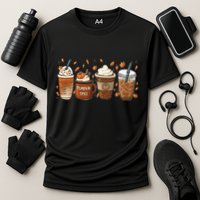 Fall Coffee Pumpkin Spice Lover Performance Shirt