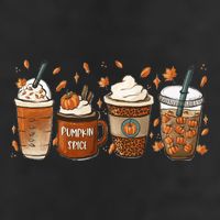 Fall Coffee Pumpkin Spice Lover Adult Drive Performance Visor