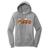 Fall Coffee Pumpkin Spice Lover Women's Pullover Hoodie