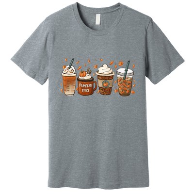 Fall Coffee Pumpkin Spice Lover Premium T-Shirt