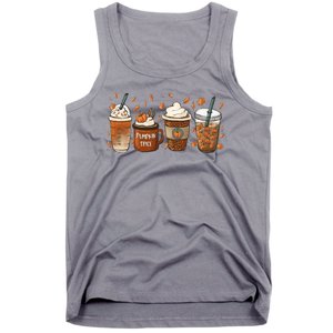 Fall Coffee Pumpkin Spice Lover Tank Top