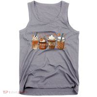Fall Coffee Pumpkin Spice Lover Tank Top