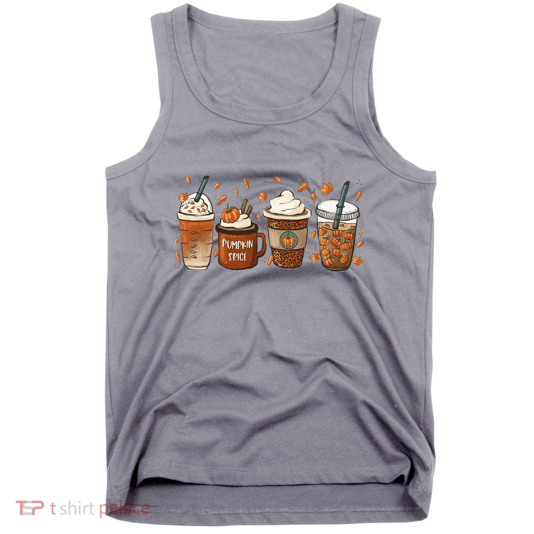 Fall Coffee Pumpkin Spice Lover Tank Top