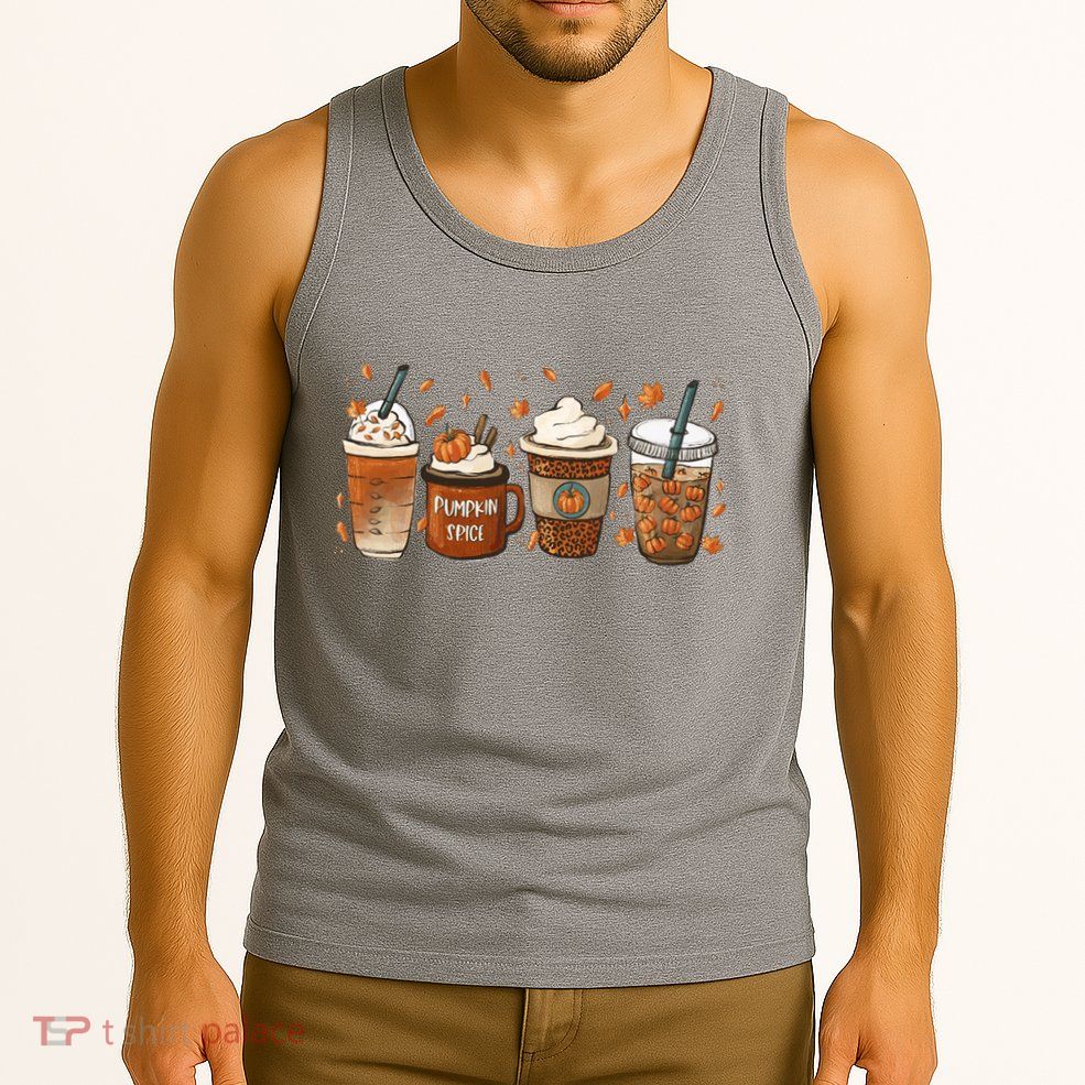 Fall Coffee Pumpkin Spice Lover Tank Top