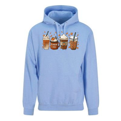 Fall Coffee Pumpkin Spice Lover Unisex Surf Hoodie