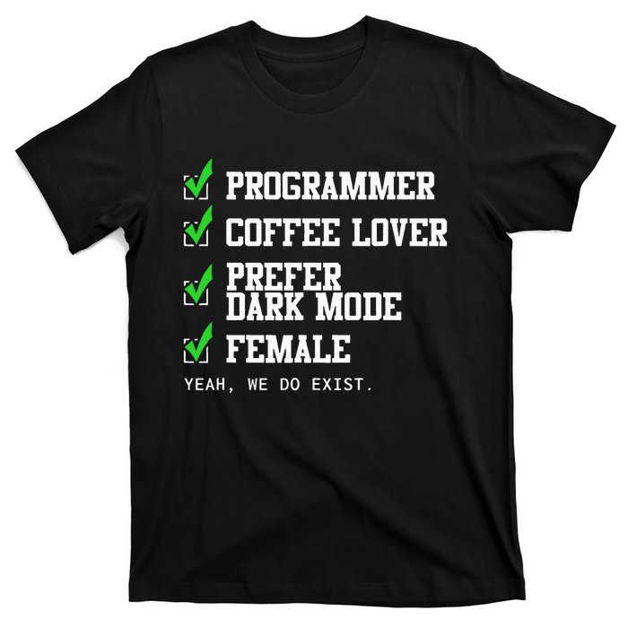 Funny Computer Programmer Software Developer For Women T-Shirt